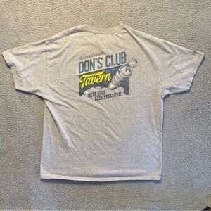 Don's Club Tavern Denver Colorado Dive Bar T-Shirt Gray Men’s Size XXL